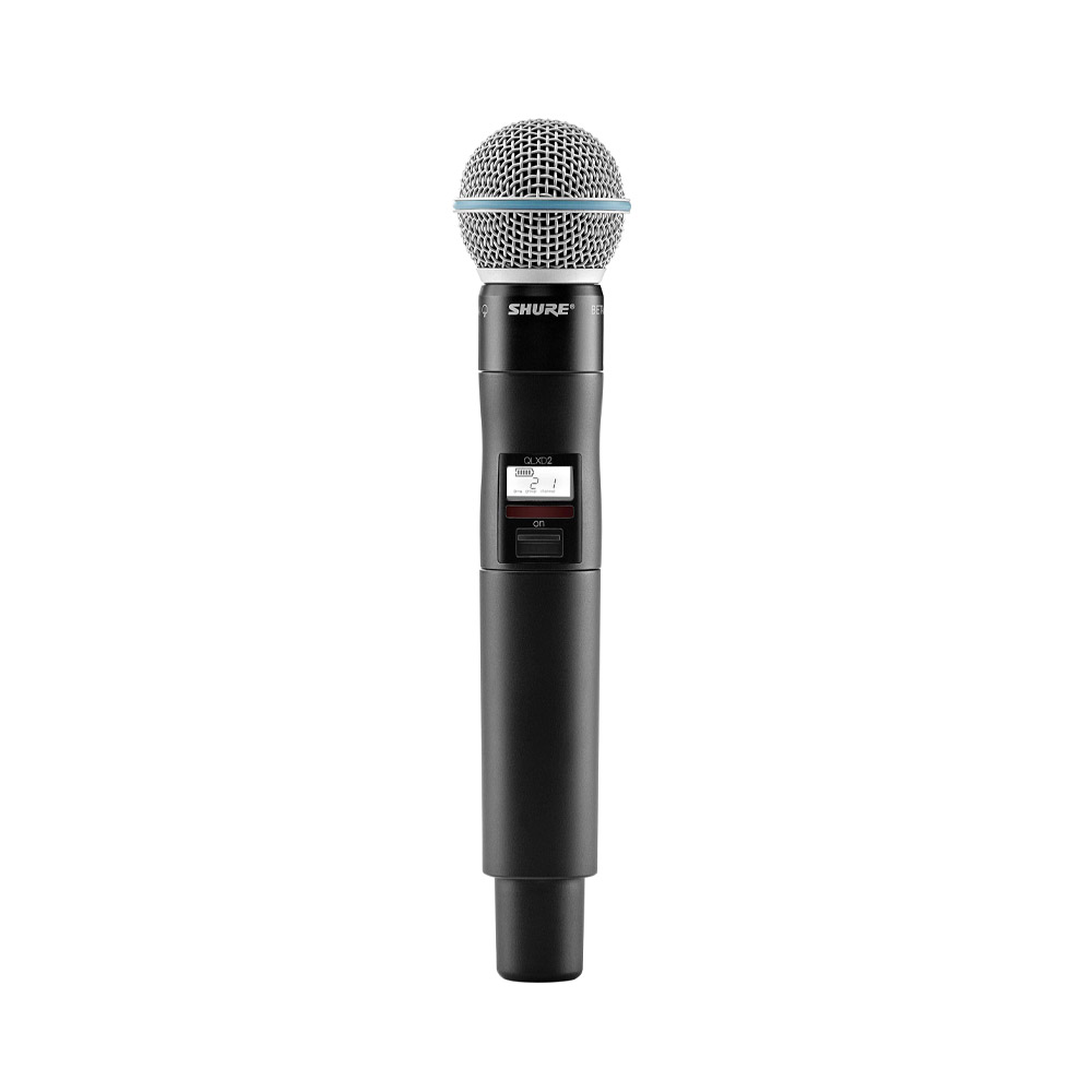 Цифровой ручной передатчик QLXD2 SHURE QLXD2/B58=-G51